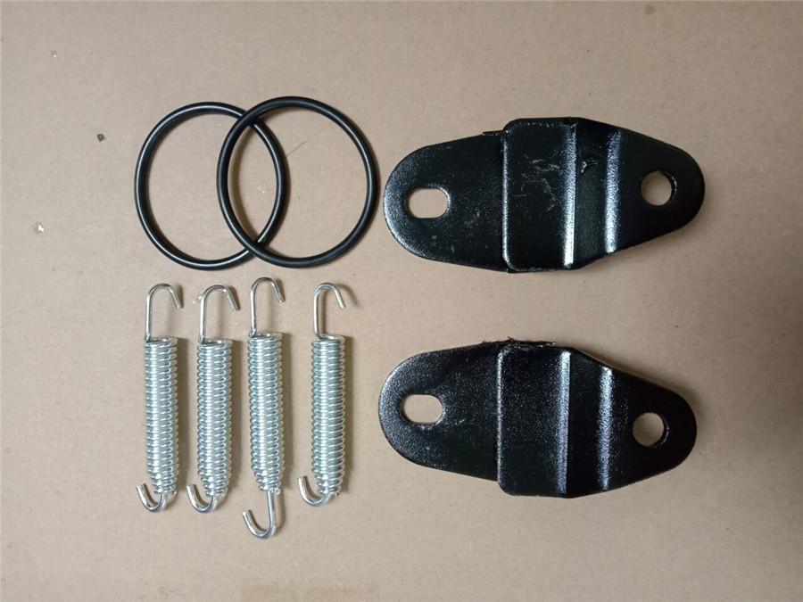 Mounts Hangers Exhaust Muffler Stays Springs O-Rings kit for Yamaha Banshee 350 YFZ350 87-06