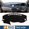 Car Dashboard Cover For Hyundai Tucson TL 2015 2016 2017 2018 trument Desk Sun Shade Mat Dash Non-slip Pad Accessories