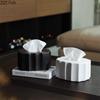 Simple Ceramic Tissue Box Creative Dining Table Tissue Organizer Ornament Kitchen Wet Wipe Dispenser Home Tissue Box Decor Art