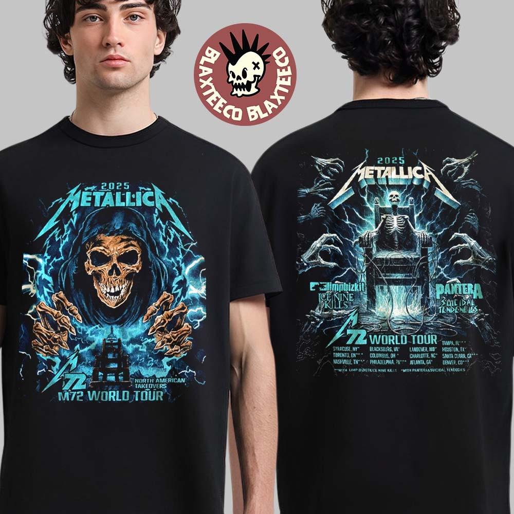 M72 North American Tour Electric Chair Two Sided Unisex T-Shirt S