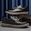Breathable Outdoor Casual Shoes Genuine Leather Climbing Shoes Male Comfortable Sneakers Classic Tooling Men Walking Footwear
