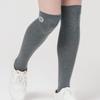 DOYOUKNOWMC ALL SEASON Solid Charcoal Gray Over-the-Knee Socks