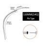 316 Stainless Steel Threaded Guide Pin for Piercing and DIY Tool