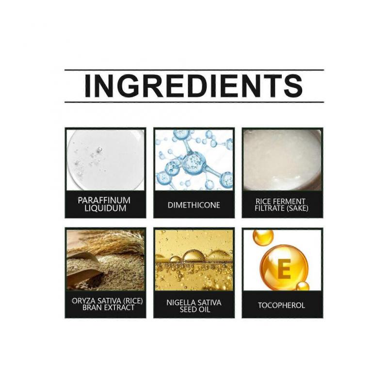 Hoegoa Black Rice Hair Care Spray Soft And Fragrant Hair, Fluffy And Nourishing Scalp Leave-In Hair Care Spray