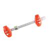Picture Hanging Tool with Bubble Level Frame Hanging Ruler for Precise Positioning Easy DIY Wall Decor Installation ABS