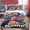 3pcs Duvet Cover Set (1*Duvet Cover + 2*Pillowcase, Without Core), Custom Name Final Fantasy Pattern Bedding Set, Home Bedroom Decor Gift