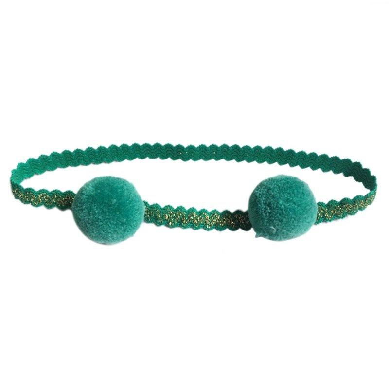 Girls Baby Headband Toddler Lace Hairball Hair Band