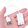 External Usb Audio Sound Card Adapter 7.1 Virtual Channel With Cable 3.5Mm
