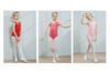 Girls' Sleeveless Cotton Lace Ballet Dance Dress for Summer