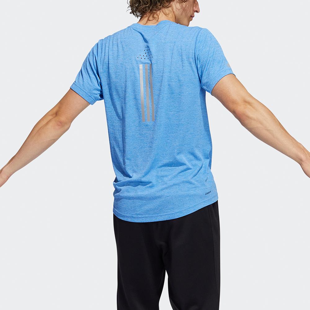 Adidas Elevate Train Short Sleeve Training T-Shirt Men Tops Sky-Blue HF4204
