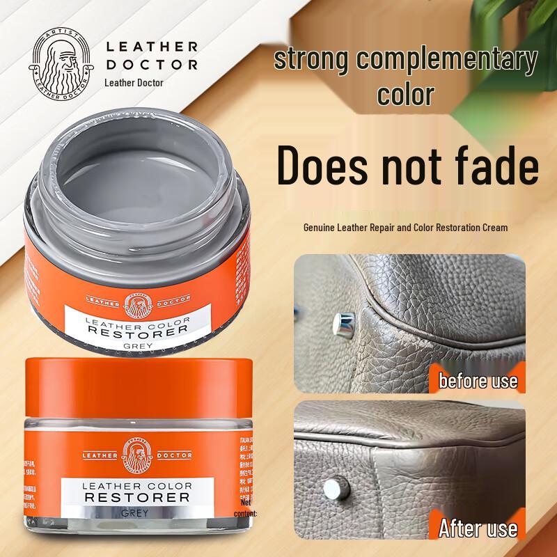 Leder Arzt Leder Reparatur Farbauffrischung Creme