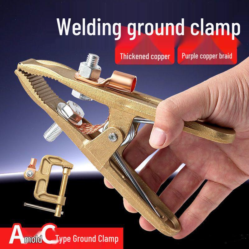 Copper Welding Ground Clamp for TIG Welding