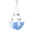 Bird Hanging Nest Soft Comfortable Warm Relaxing Safe Bird Swing Nest Bed for Parrot Parakeet