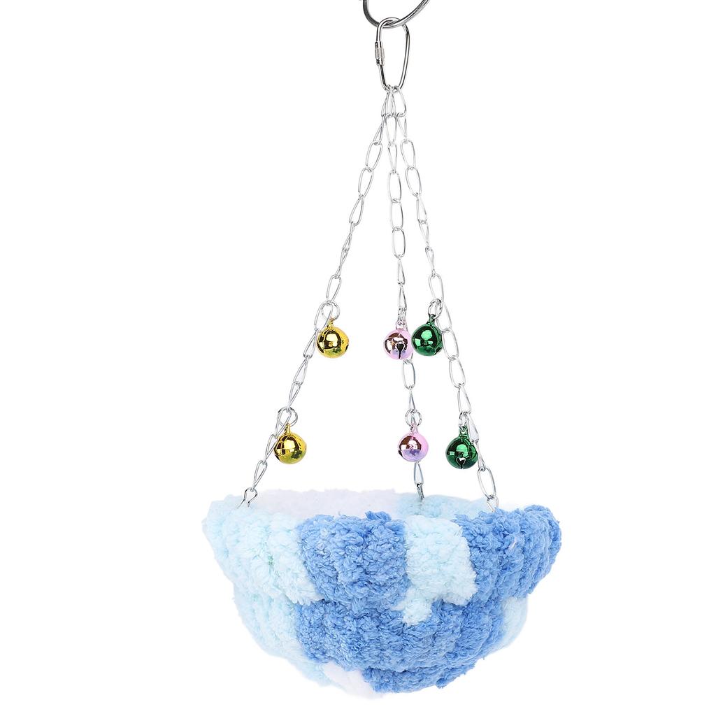 Bird Hanging Nest Soft Comfortable Warm Relaxing Safe Bird Swing Nest Bed for Parrot Parakeet