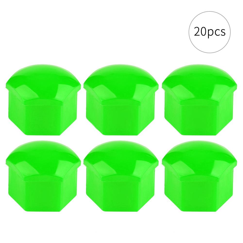 20pcs 17mm Nut Car Wheel Auto Hub Screw Protection Anti theft Cover Cap