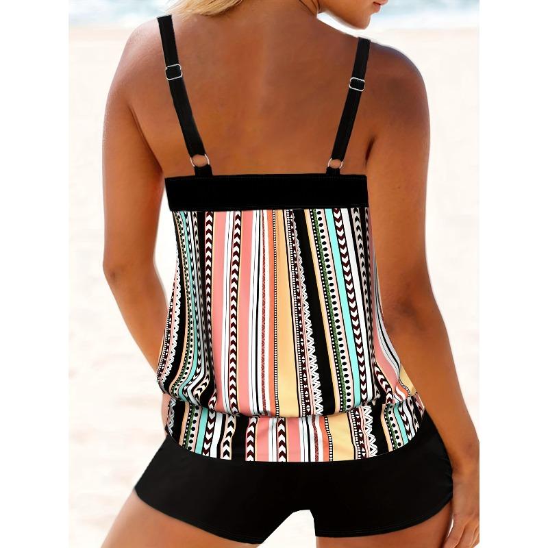 2026 Nadměrné velikosti Dámské Bikiny s vysokým pasem, Dámské plavky a oblečení