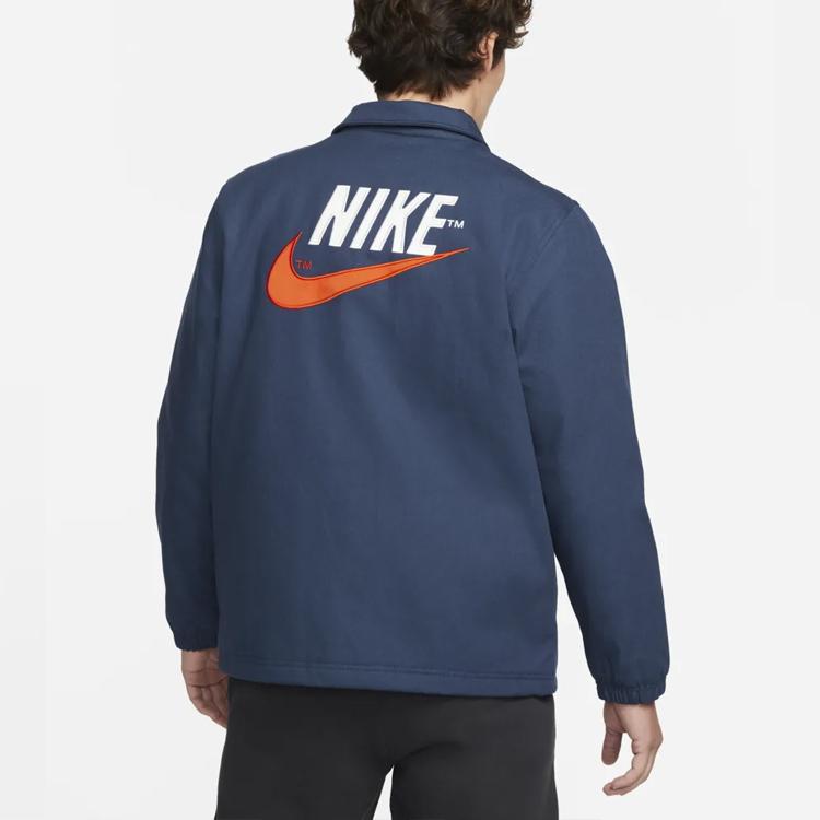Nike Sportswear Trend Woven Coach Jacket Midnight Navy Men DM5276-410