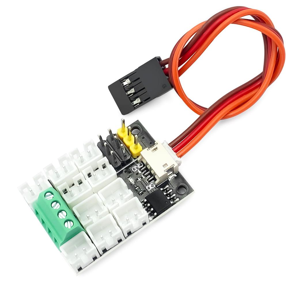 TRZX 5V Light Control Expansion Board with PH2.0 Receiver for Tamiya 1/14 RC Trailer Tractor Truck