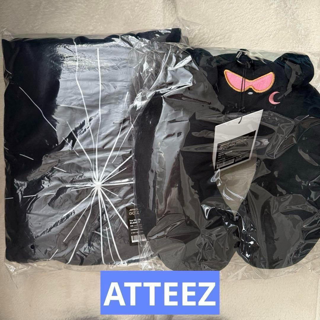 

[Б/У] Одеяло и подушка ATEEZ GOLDEN HOUR (Нет Коллекционной Карты)