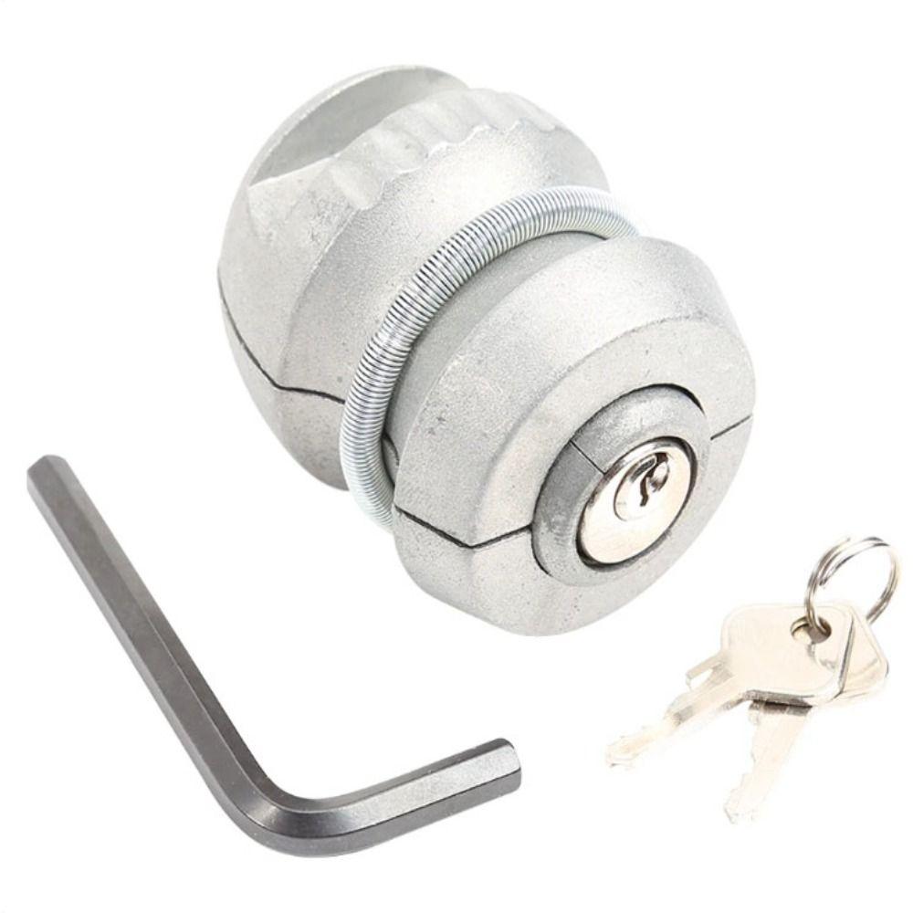 Dust Resistant Anti-Theft Lock Corrosion Resistant Coupling Tow Trailer Parts  Tow Vehicles