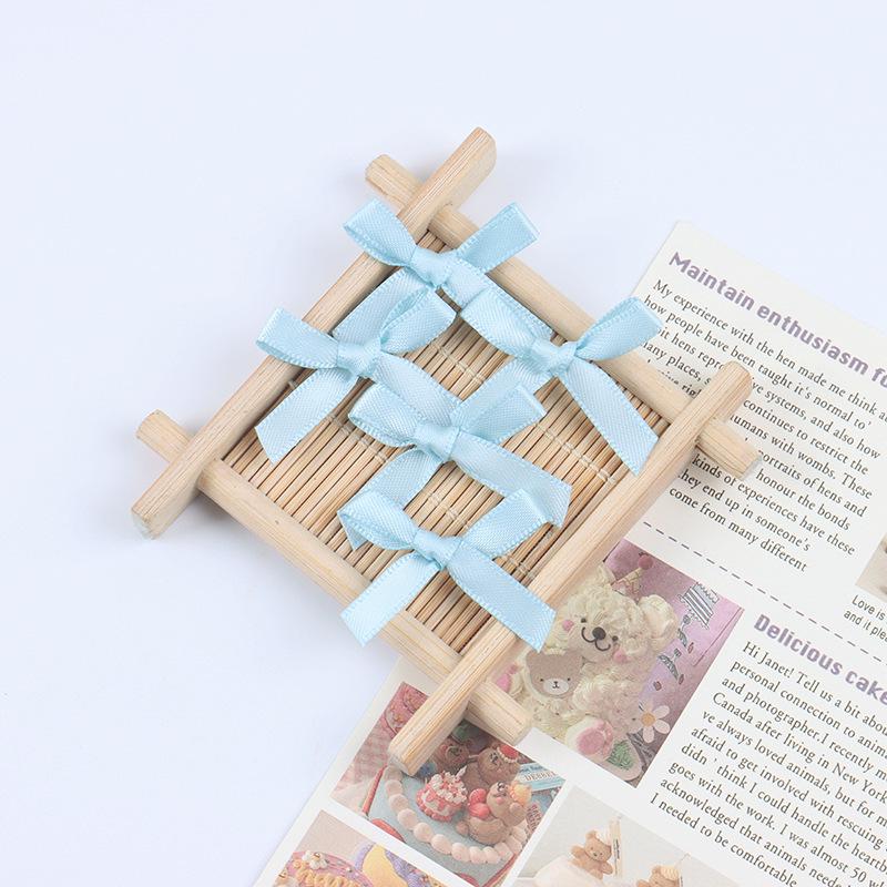 0.6CM Polyester Ribbon Bow - Small Bow Accessories
