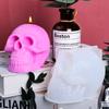 3D Skull Candle Silicone Mold DIY Halloween Decorative Candle Handmade Soap Plaster Epoxy Craft Casting Tools for Home Gifts