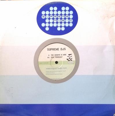 12inch Record SUPREME DJS - The Groove Is Mine / Give Yourself SM004 Supreme Music 2004 UK Dance & Electronica Used