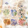 15 ks Kaleidoskopická série Vintage Rostlina Květina Krajina Materiál Koláž PET Nálepka Kreativní DIY Deník Scrapbook Kancelářské potřeby