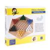 Children's Hexagonal Jump Checkers & Nine Men's Morris Wooden Puzzle Toy - Perfect Table Game Gift