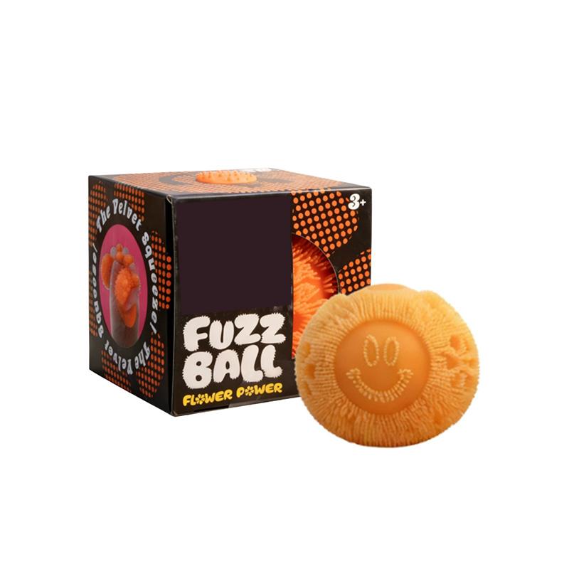 

Kids Childrens Schylling Fuzz Ball Squeeze Toy, Super Soft Stress Relief Squishy Ball,TPR Non-Toxic Anxiety Relief Fidget Toy for Adults