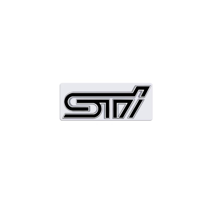 3D Metal Car Front Grille Emblem Auto Rear Trunk Sticker Badge For Subaru STI Logo Forester Impreza Tribeca XV Outback Crosstrek vg5
