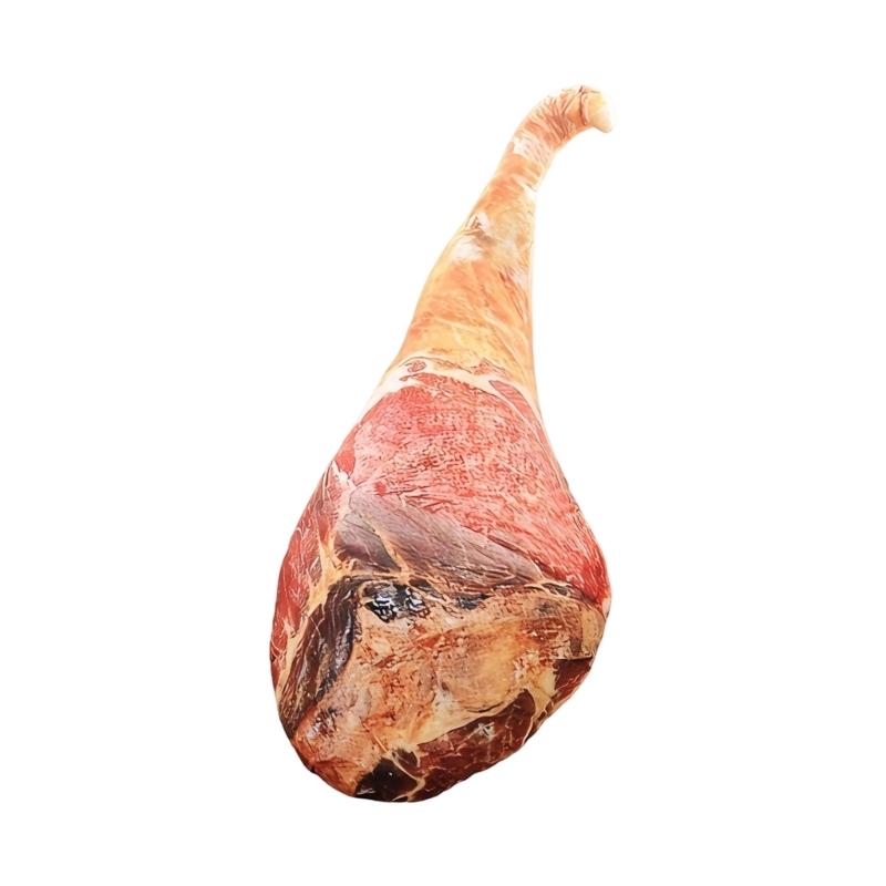 

Humorous Hams Shape Stuffing Pillow Short Plush Fabric Simulation Plush Toy for Home Accent and Novelty Presents 50cm