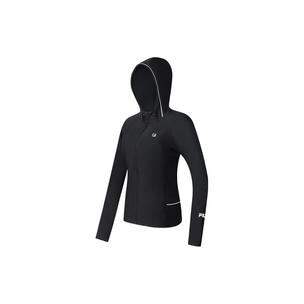 New FILA TENNIS Jackets Coats Women's Black A11W423501F-BK