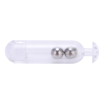 50PCS 21mm Plastic Rattles Shake Fishing Lure Bait Insert Tube Rattles for Soft Fish