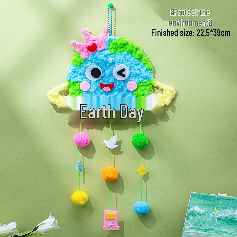 Eco-Friendly Earth Day Kids Craft Kit: DIY Ornaments for Kindergarten
