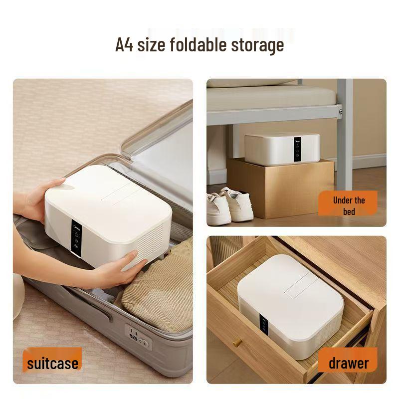 Midea Foldable Portable Travel Clothes Dryer HBGD08F1 - Compact Household Drying Machine