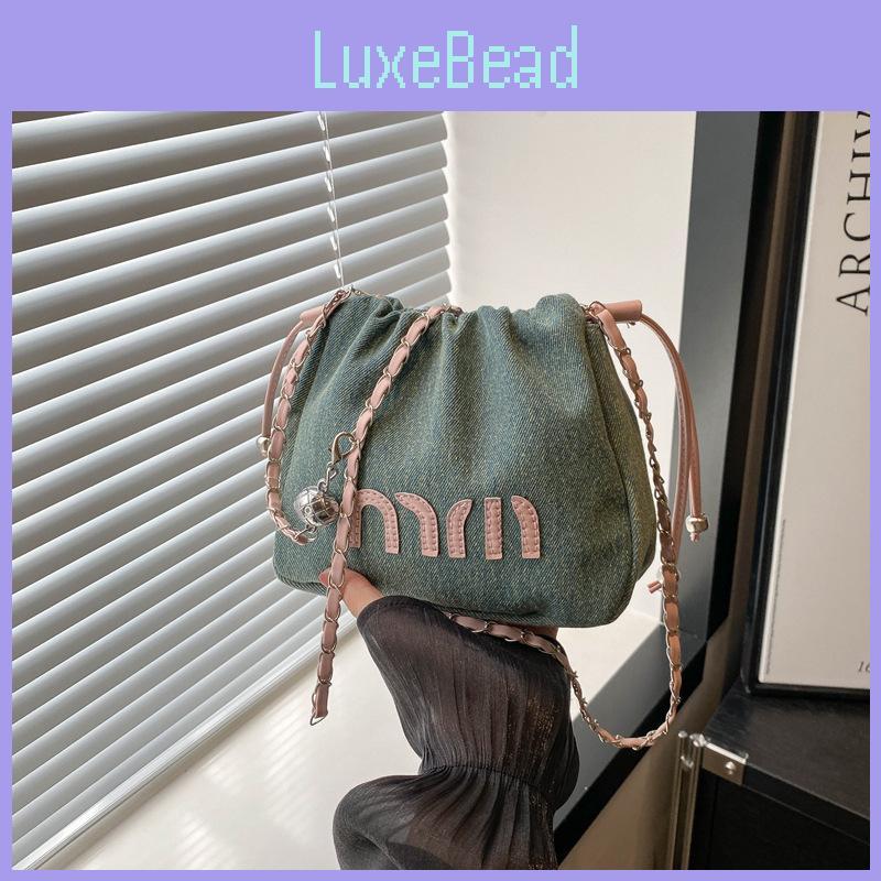 Trendy Minimalist Bucket Bag In Pink And Brown Stylish Pu Fabric For Casual Wear