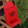 Creative Coop Feeding Station Wide Mouth Grit Dispenser Cute Gravity Poultry Feeder  Livestock Care
