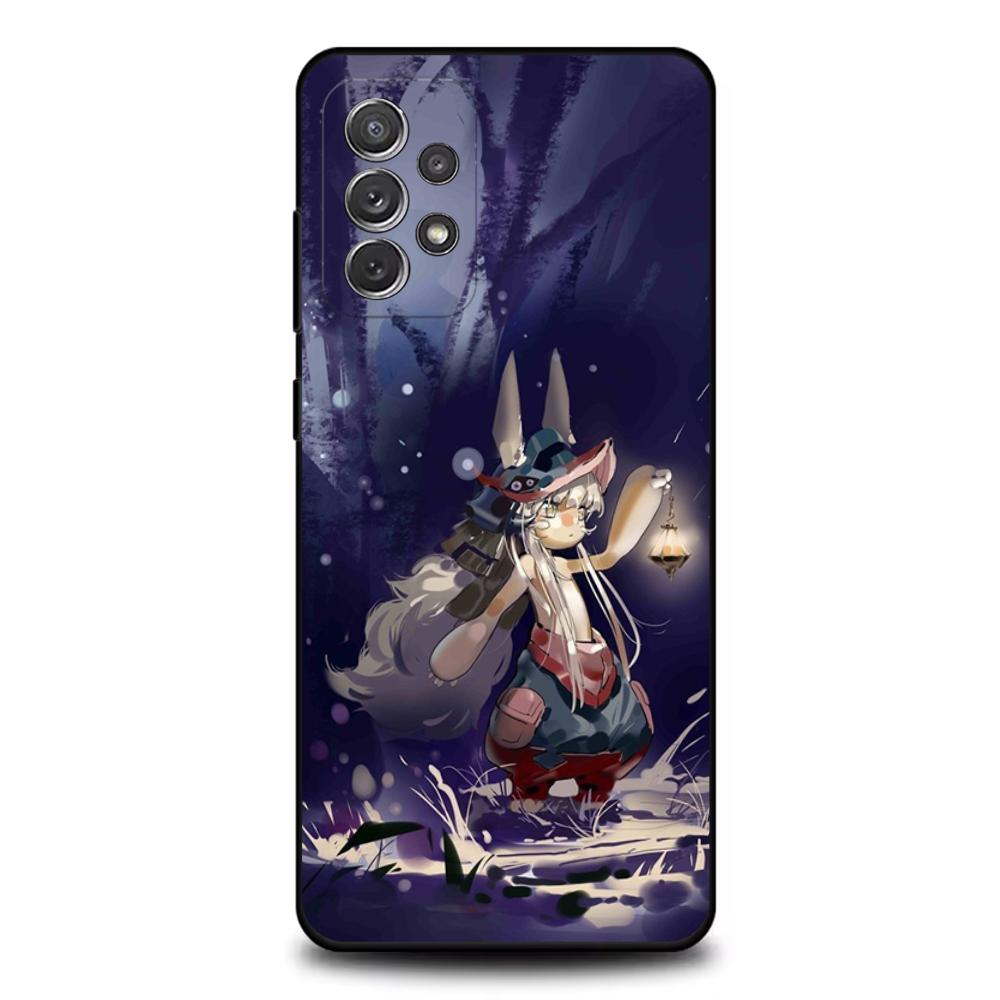 

M-Made In A-Abyss Faputa Phone Case For Samsung S25,S24,S21,S22,S23,S30,Ultra,S20,Plus,Fe,Lite,Note,10,9,5G Black Cover Samsung S25