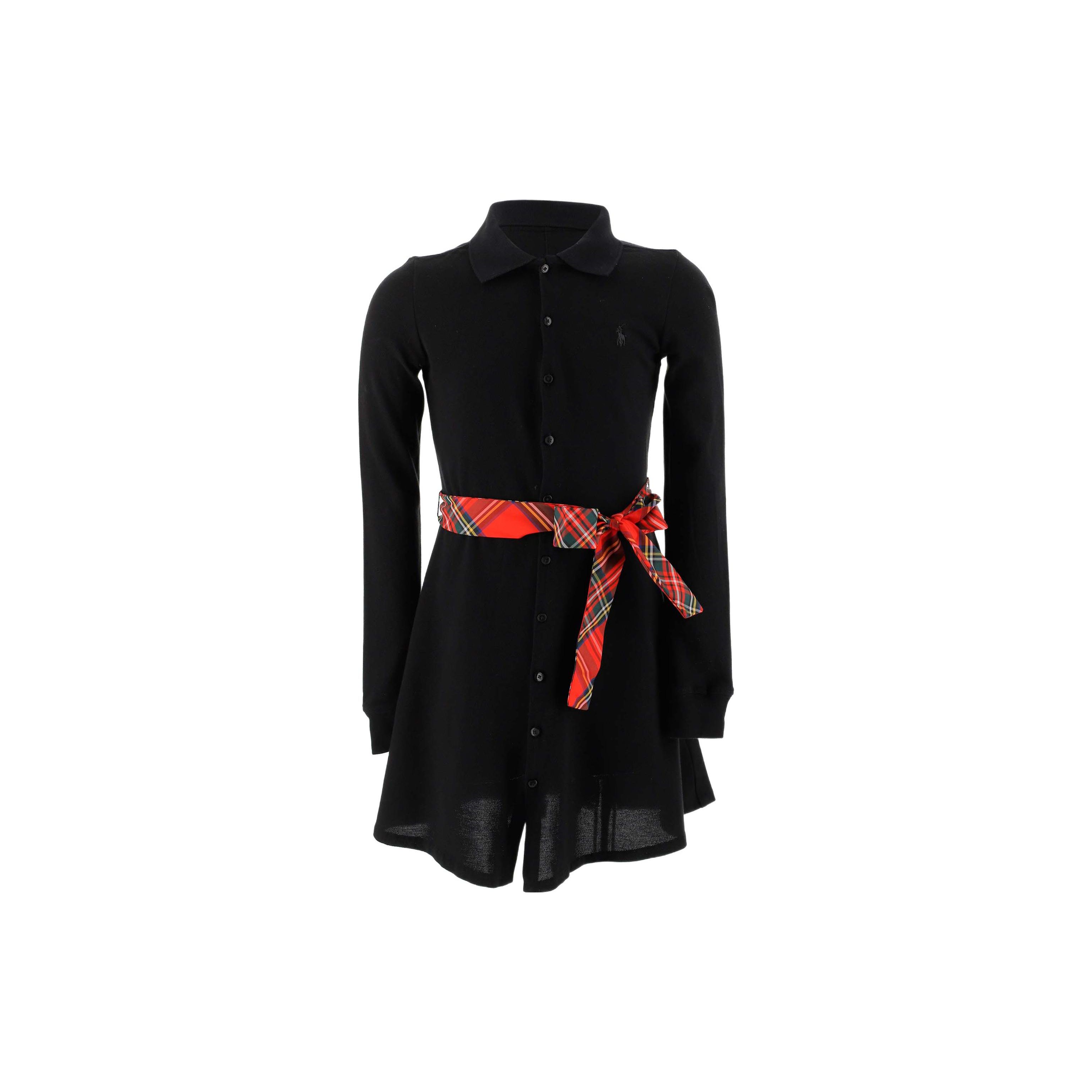 

Polo Ralph Lauren Длинное платье с рукавами Детские платья Черный 313877971-001 XL