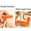10pcs 3in Size 90° Right Angle Ruler Engineering Plastics Carpentry Tools  DIY Hobbyists