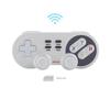 Wireless Bluetooth Controller with Joysticks Rumble Vibration Gamepad for Switch/Switch Pro Android/pc /PS3-White Gray-