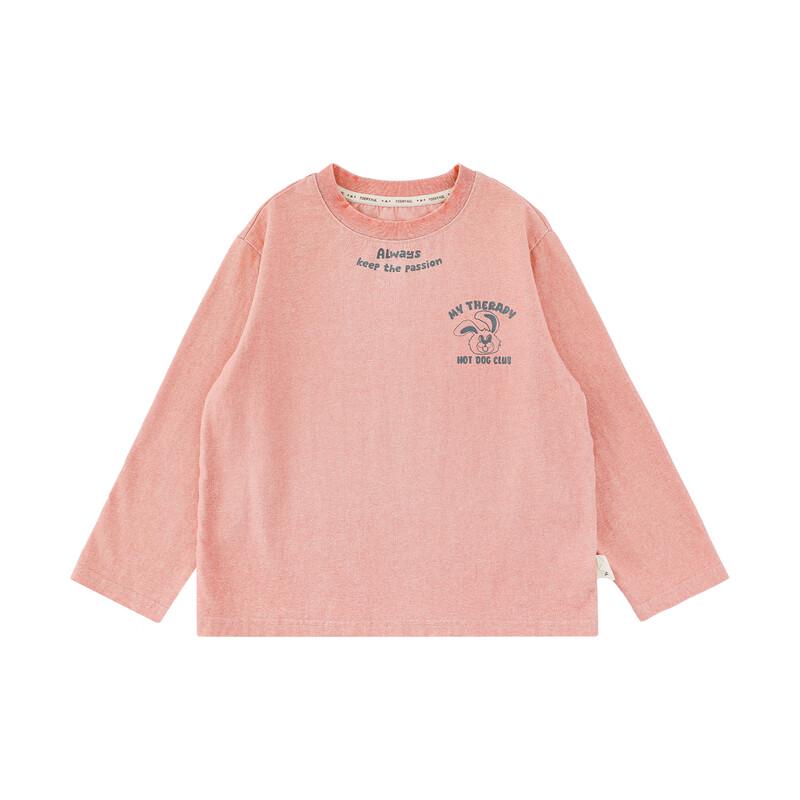 YouYou Girls  Pure Cotton Long Sleeve Cartoon T-Shirt 130