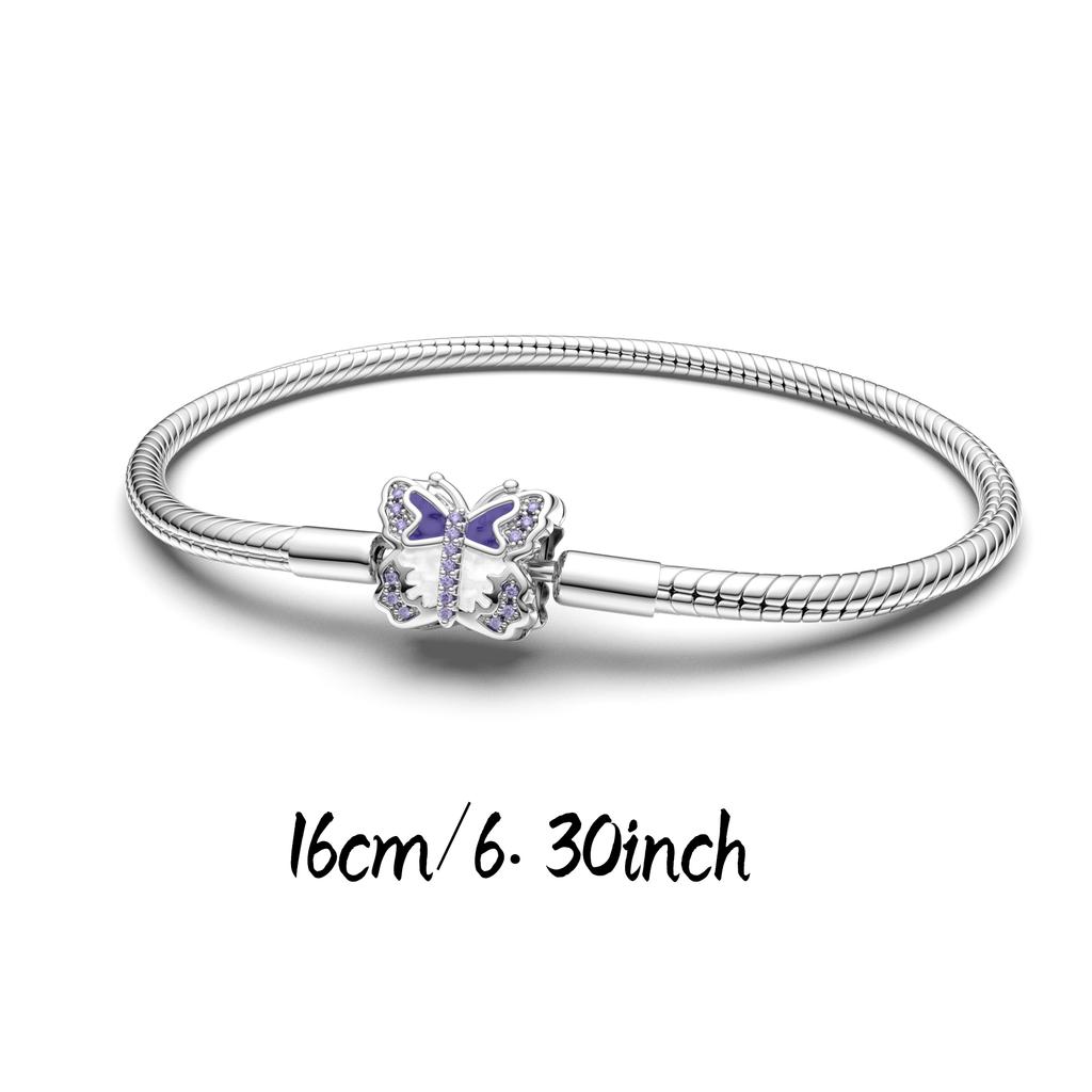Manyilus 925 Silver Bracelet Real Bracelets 925 Girls Italian Charm Original Women Braclet Pendant Paired Jewelry Charms Money