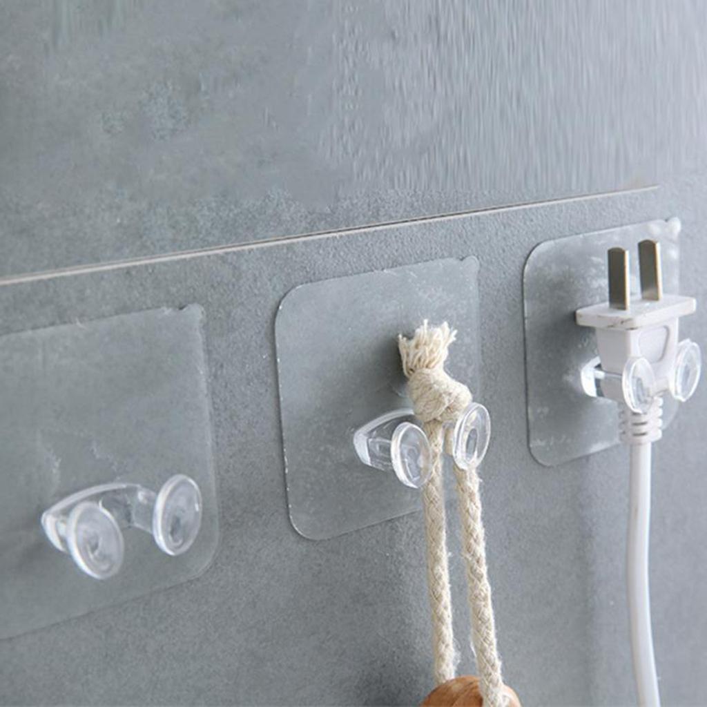 Nail Wall Mount Hook for Easy Organization and Hanging In Kitchen Bathroom