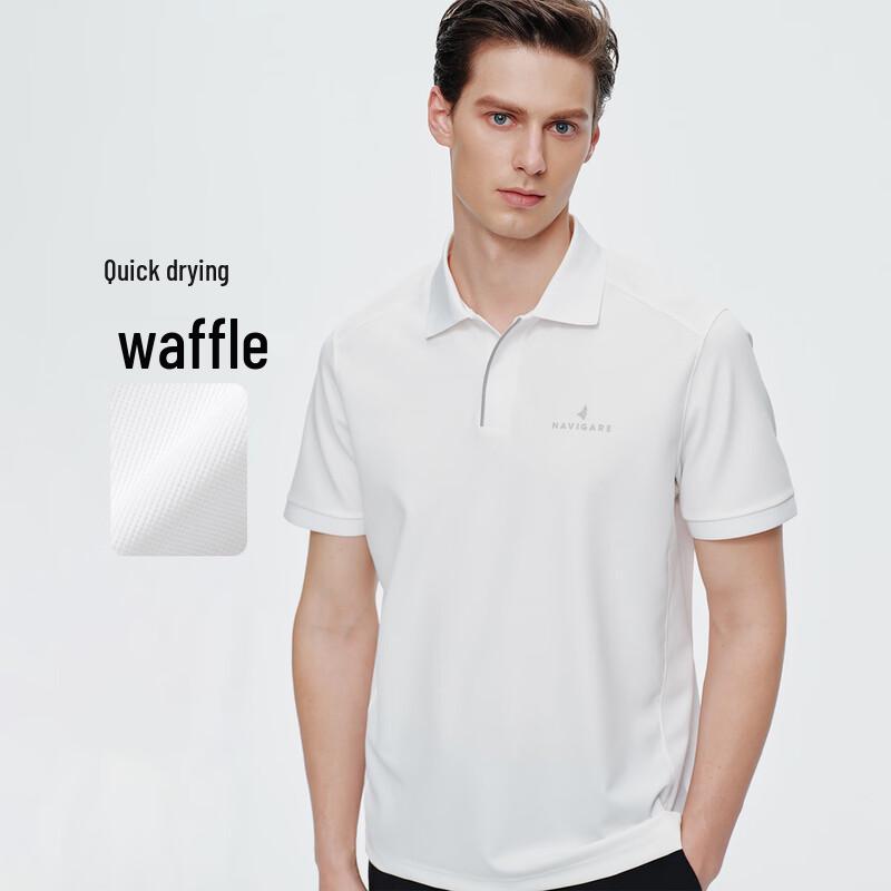 Navigare Men s 2026 Spring Short Sleeve Polo T-Shirt L