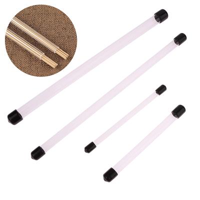 5 tubos de incienso acrílicos transparentes de 1 g/2 g/4 g/10 g, paquete de barritas de incienso, caja de almacenamiento