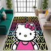 3D cute Hello Kitty cartoon rug, suitable for bedrooms, living rooms, sofas, home doormats, large size children's play mat, Q-01
