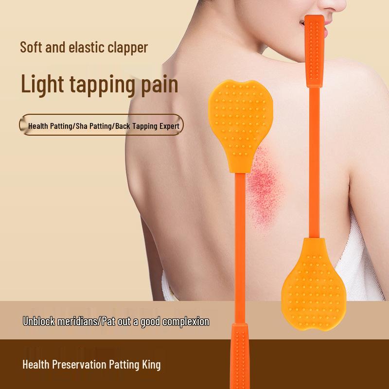 Silicone Meridian Patting Board: Fitness, Massage, Gua Sha, Acupoint Hammer for Health and Wellness.