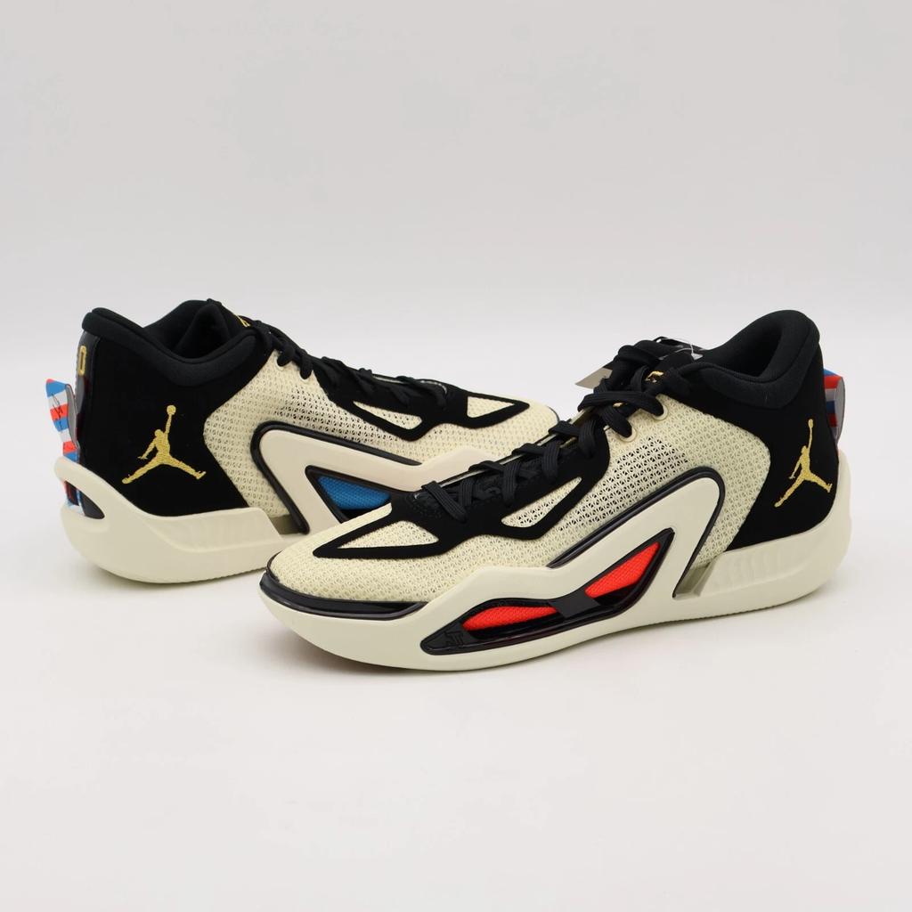 DX5571-180 / DX5574-180 Nike Jordan Tatum 1 Barbershop Coconut Milk Gold Blue